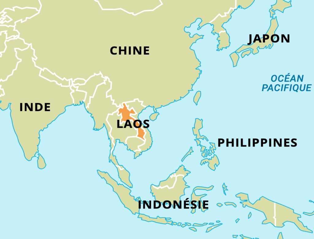 Laos en Asie