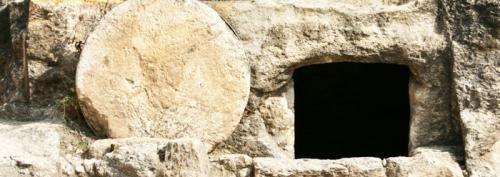 Le tombeau de Jésus vide au matin de Pâques