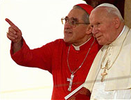 Le cardinal Lustiger et Saint Jean-Paul II