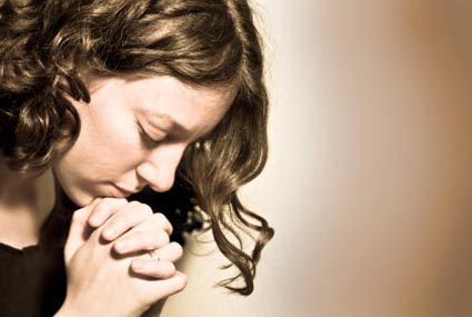Femme en prière